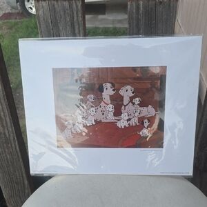 Disney 101 Dalmatians Art Print Vintage Walt Disney Art Classics Collectible